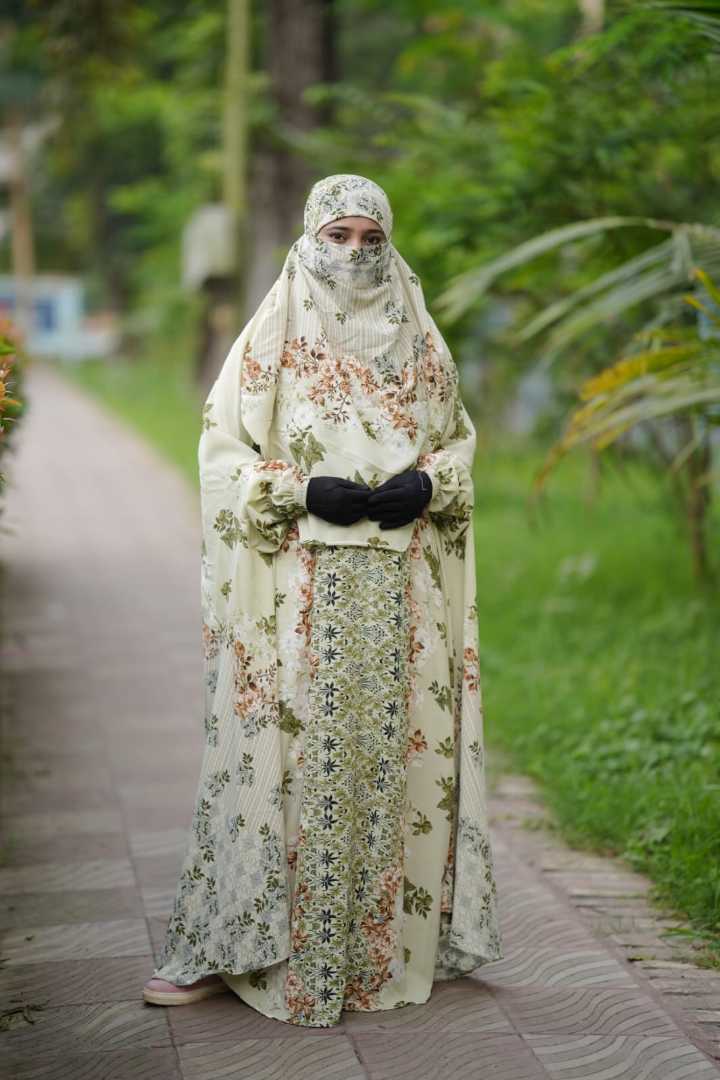 Luxury,Long,Abaya