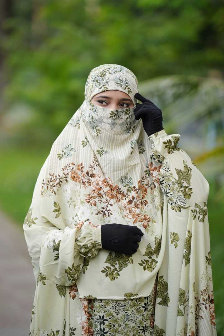 Luxury,Long,Abaya