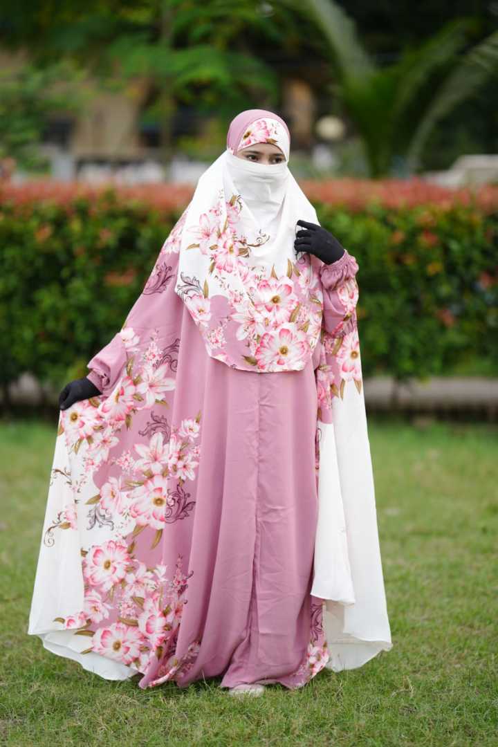Luxury,Long,Abaya