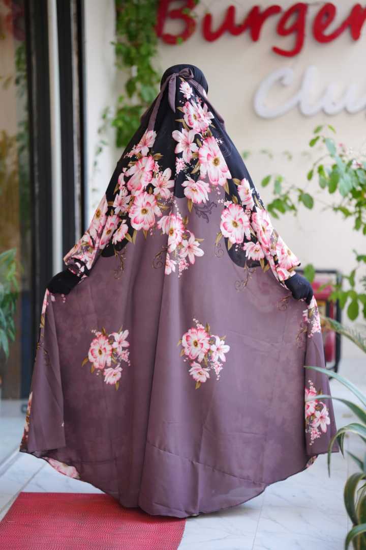 Luxury,Long,Abaya