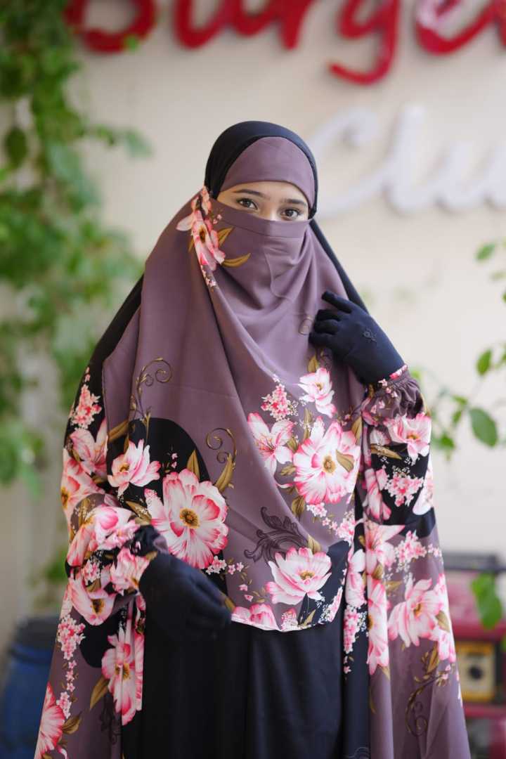 Luxury,Long,Abaya