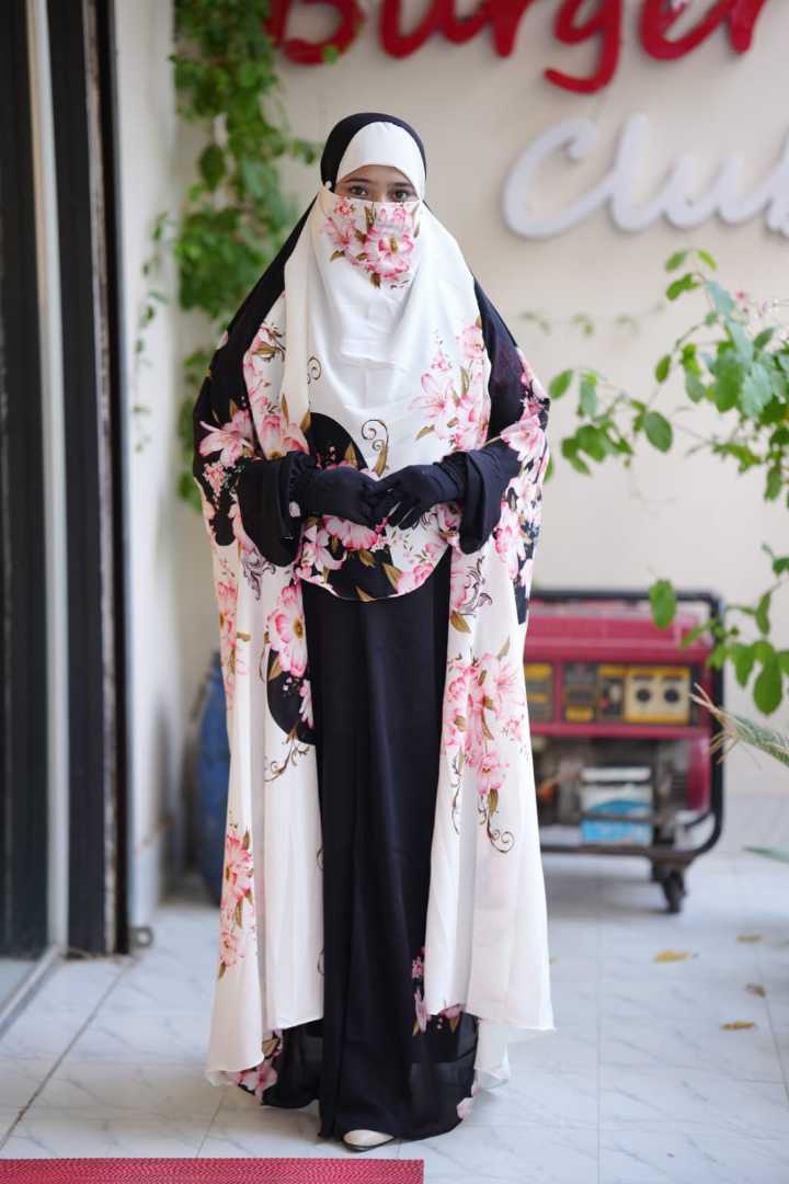 Luxury,Long,Abaya