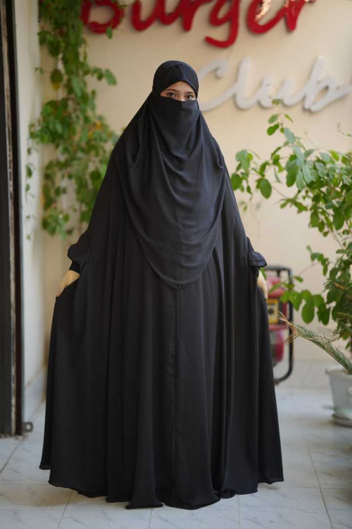 Luxury,Long,Abaya