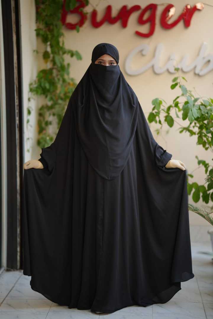 Luxury,Long,Abaya