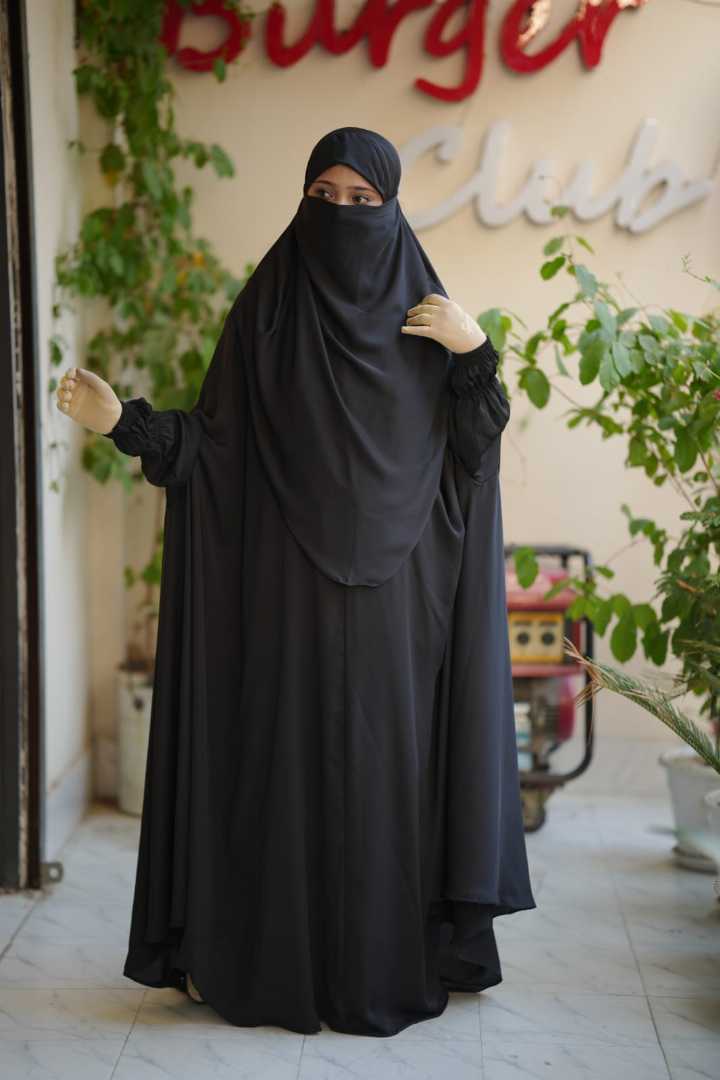 Luxury,Long,Abaya