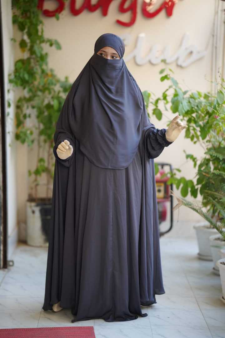 Luxury,Long,Abaya