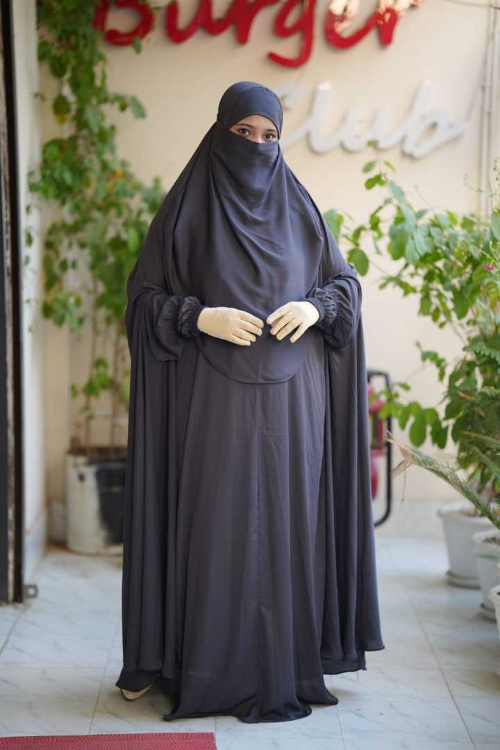 Luxury,Long,Abaya